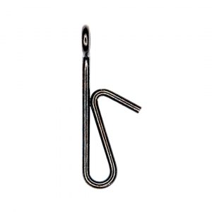 Stainless Steel Rig Clips XL 90-degrees (Black Nickel)