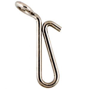 Stainless Steel Rig Clips 90-degrees up-eye